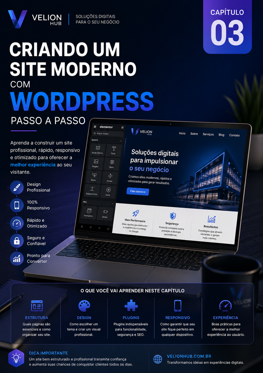 Como Criar um Site Profissional em WordPress | Guia Completo 2026 - Imagem 2